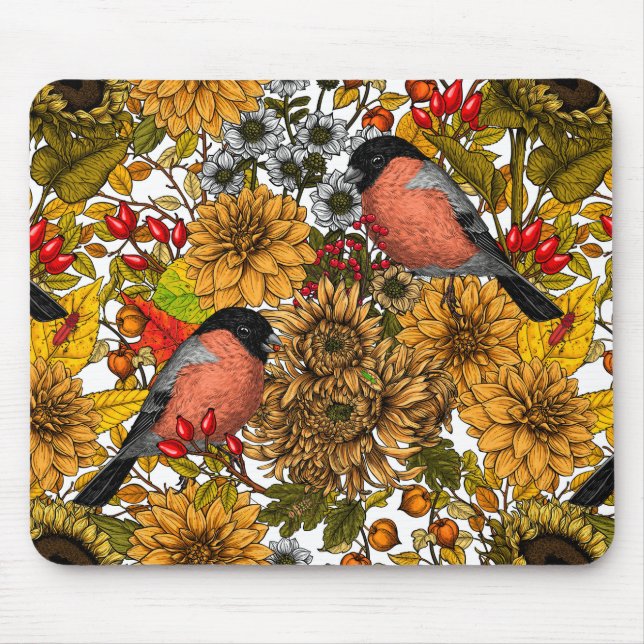 Autumn garden 1 mouse pad (Front)