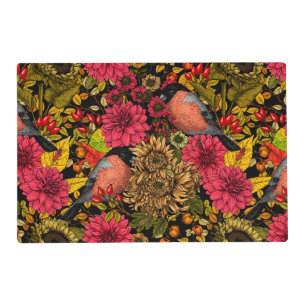 Autumn garden 2 placemat