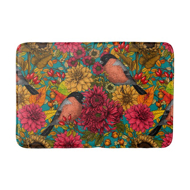 Autumn garden 3 bath mat (Front)