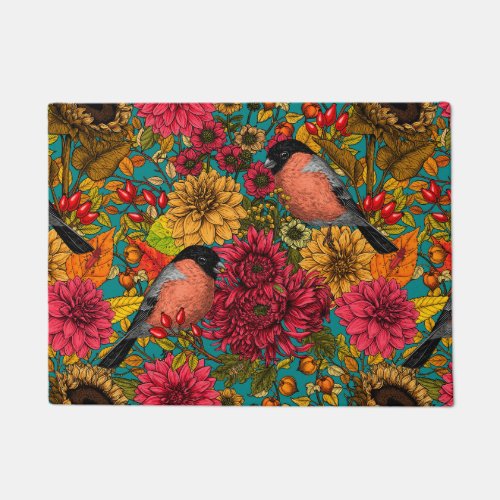 Autumn garden 3 doormat