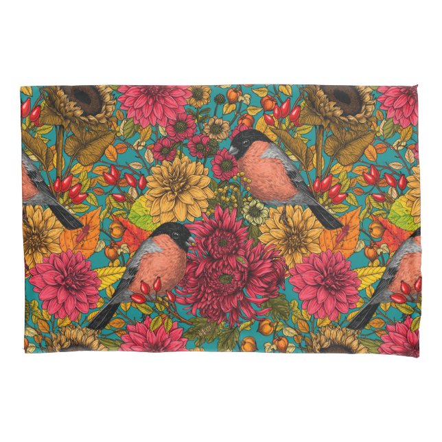 Autumn garden 3 pillow case (Front-Left)