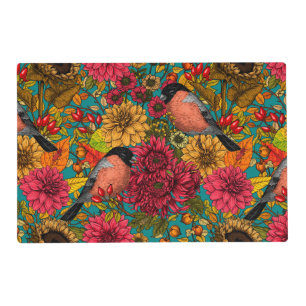 Autumn garden 3 placemat