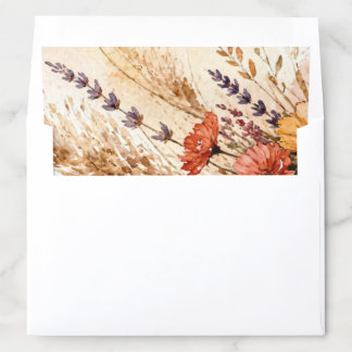 Autumn Garden in Bloom Envelope Liner
