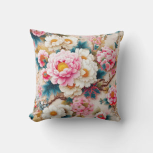 Autumn Gardens Throw Pillow
