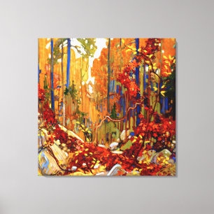 Autumn Garland, fine art by Tom Thomson, Canvas Print