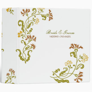 Autumn Garland Wedding Binder