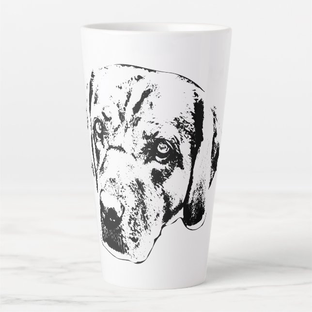 Autumn Gaze, Loyal Heart Latte Mug (Front)