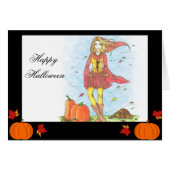 Autumn Glory Halloween Card (Front Horizontal)