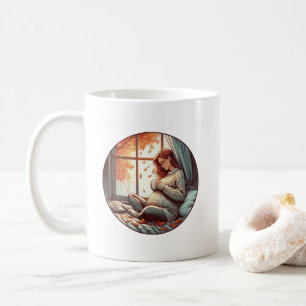 Autumn Glow: Cozy Moments of Motherhood Mug