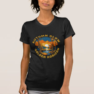 Autumn Glow Golden Horizon T-Shirt