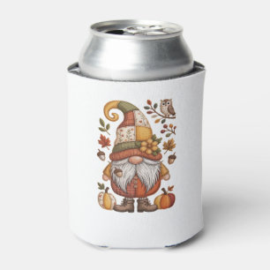 autumn gnome Classic T-Shirt.png Can Cooler