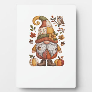autumn gnome Classic T-Shirt.png Plaque