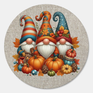 Autumn Gnomes Yard Sign