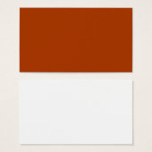 Autumn Gold Deep Rust Orange Color Only (Front & Back)