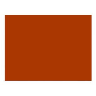 Rust Orange Color Postcards Zazzle Autumn Gold Deep Rust Orange Color Only Postcard