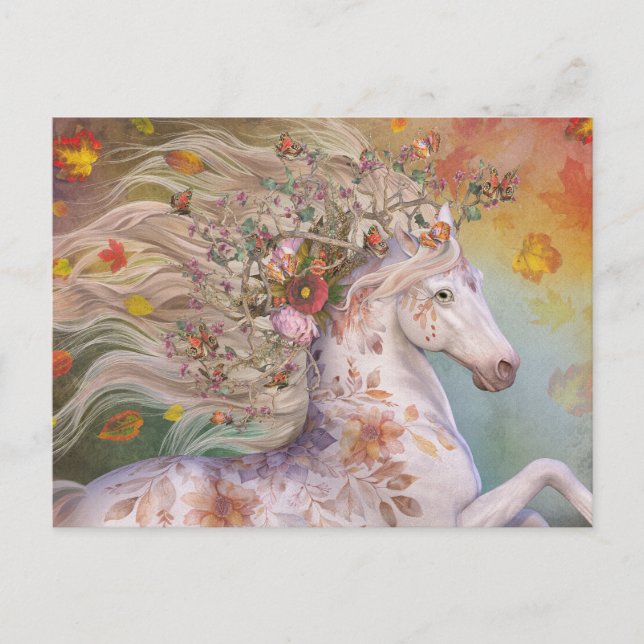 Autumn Gold Postcard (Front)