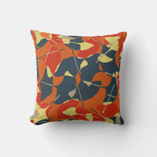 Autumn Gold Throw Pillow