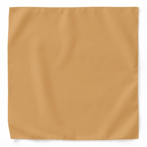 Autumn GoldYellow Solid Color Bandana