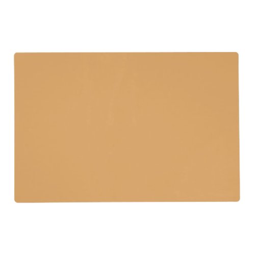 Autumn GoldYellow Solid Color Placemat