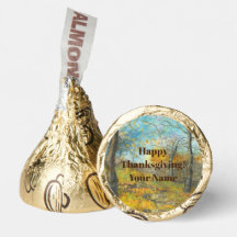 Autumn golden in an oak grove watercolor