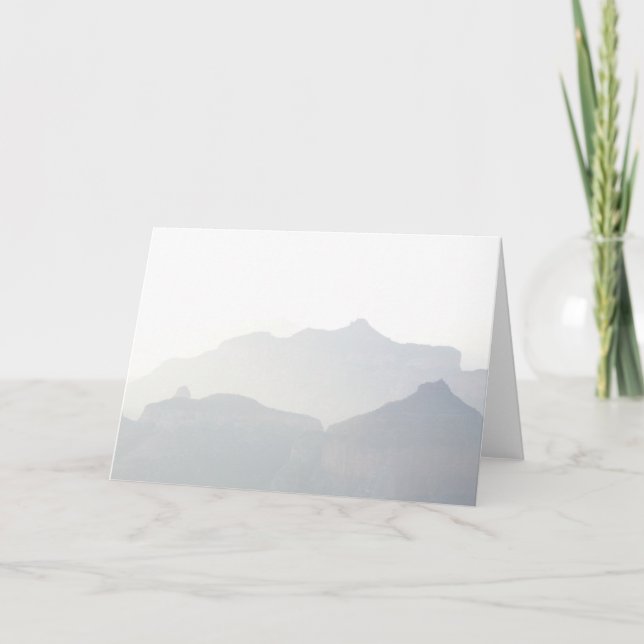 Autumn Grand Canyon (greeting card) Card (Front)