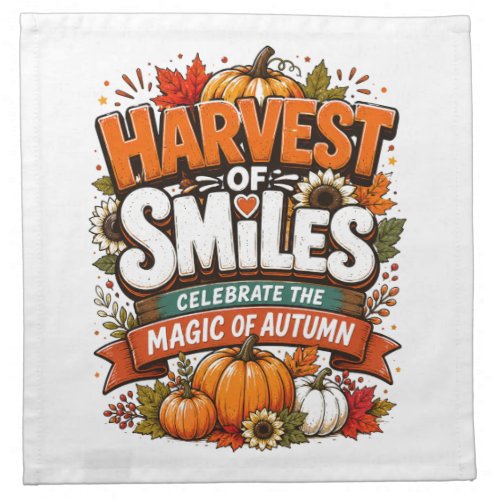 Autumn Graphic Tee | Thanksgiving Shirt | Cozy Fal Cloth Napkin