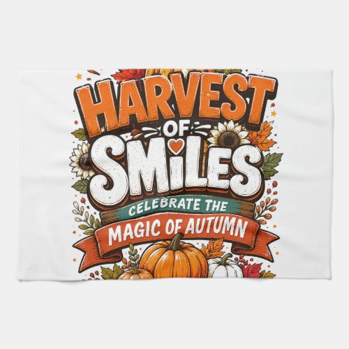 Autumn Graphic Tee | Thanksgiving Shirt | Cozy Fal Kitchen Towel