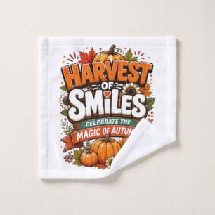 Autumn Graphic Tee   Thanksgiving Shirt   Cozy Fal Wash Cloth