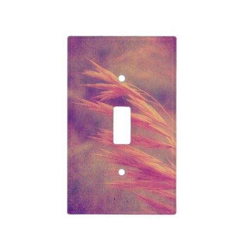 Autumn Grass Seed Light Switch Cover