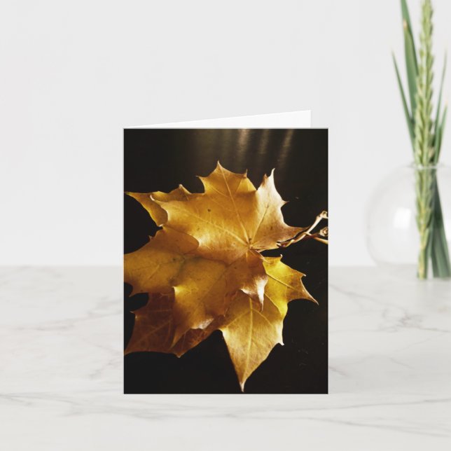 Autumn Greetings Card (Front)