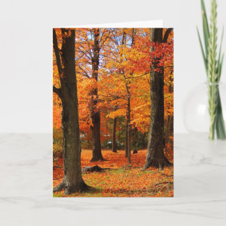 Autumn Greetings Card