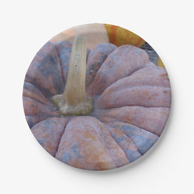 Autumn Greetings! Paper Plates (Front)