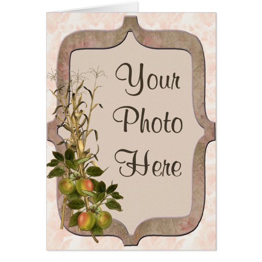 Autumn Greetings Photo Template