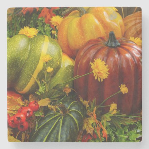 Autumn Grouping Stone Coaster