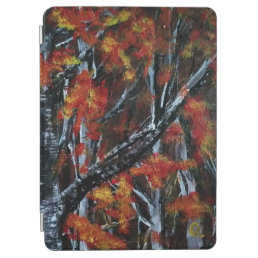 Autumn Grove tree iPad air cover