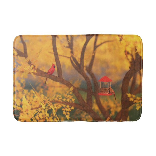 Autumn Guardian Bath Mat (Front)