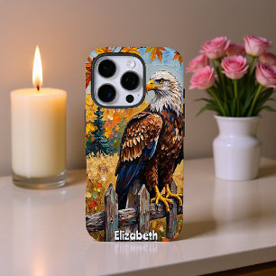 Autumn Guardian, Golden Gaze iPhone 16 Pro Case