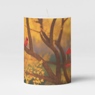 Autumn Guardian Pillar Candle