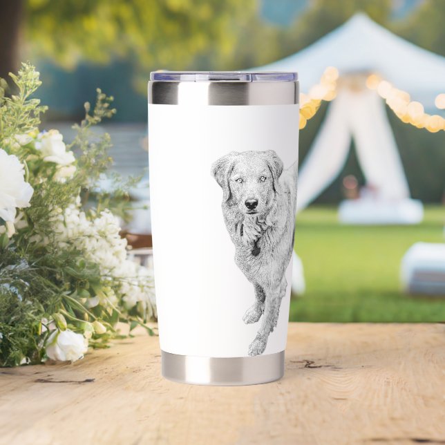 Autumn Guardian’s Calm Insulated Tumbler (Wedding (Rotated))