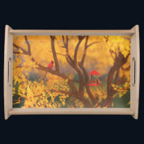 Autumn Guardian Serving Tray