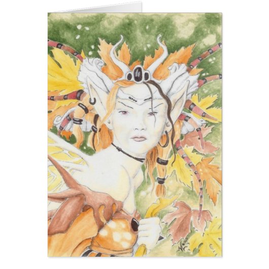autumn haiku cards (Front)