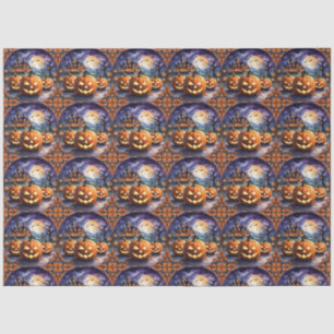 Autumn Halloween Popular Pumpkin Collection Tissue Paper