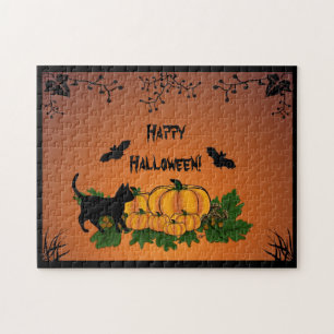 Autumn, Happy Halloween! Jigsaw Puzzle