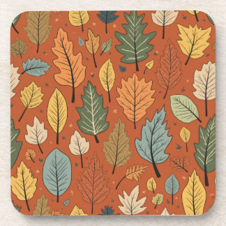 autumn Hard plastic coaster