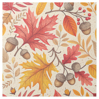 Autumn Harmony: A Colorful Fall Pattern Gallery Wrap