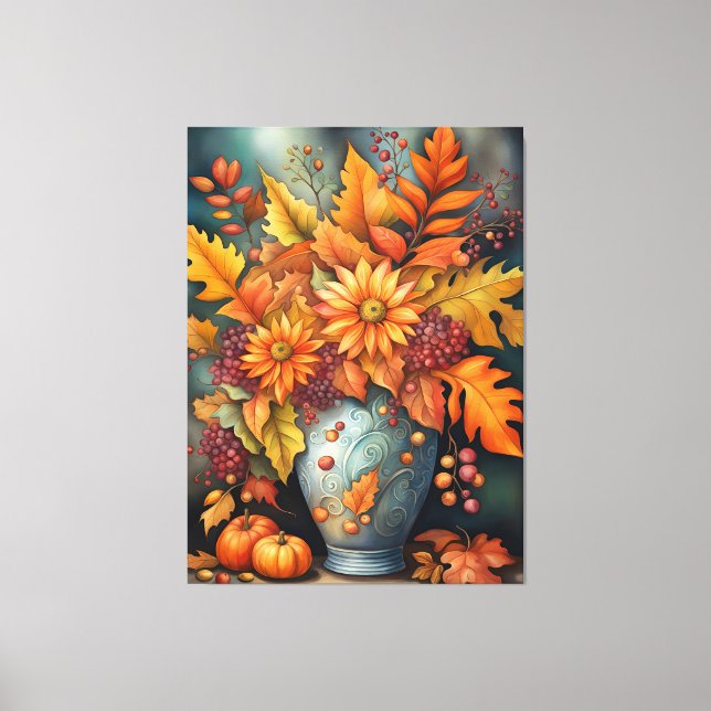 Autumn Harvest Canvas Print (Front)