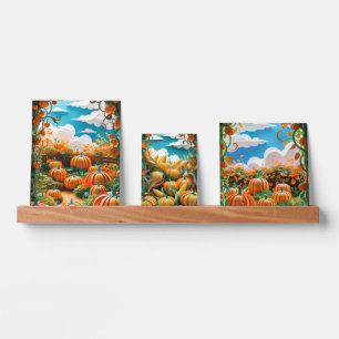 Autumn Harvest Charm Picture Ledge