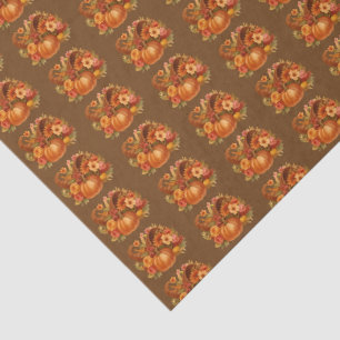 Autumn Harvest Cornucopia  Tissue Paper