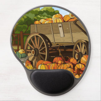 Autumn Harvest Gel Mouse Pad