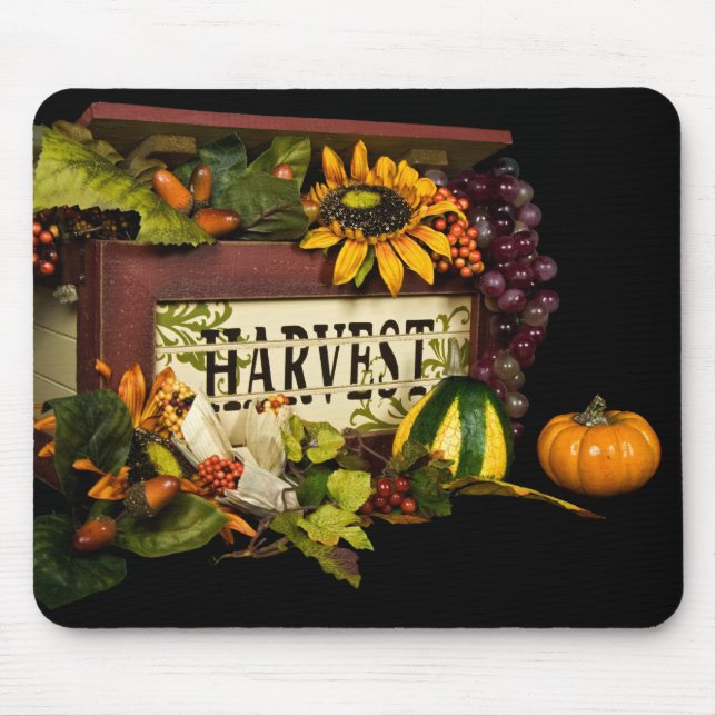 Autumn Harvest Mouse Pad (Front)